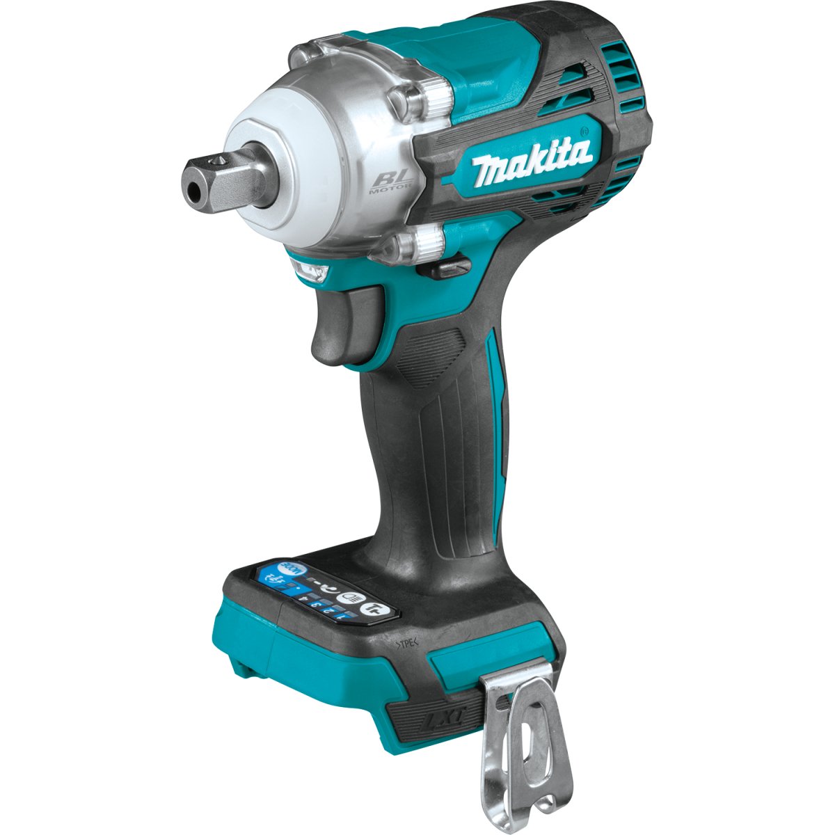 18V LXT® Brushless Cordless 4-Speed 1/2 Sq. Drive Impact Wrench with Detent Anvil for Superior Fastening