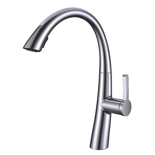 16-Inch Dakota Signature Single-Hole Pull-Down Pre-Rinse Kitchen Faucet with 2-Function Spray
