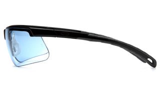 Ever-Lite Safety Eyewear: Infinity Blue Anti-Fog Lenses with Durable Black Frame