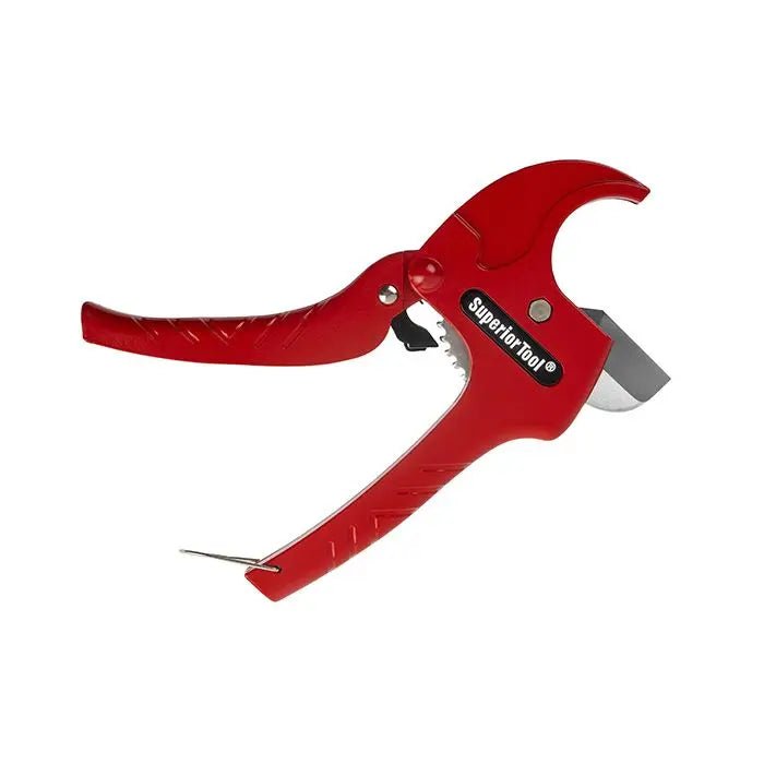 Case of 6 - 1-Inch Ratcheting PVC Pipe Cutter Tool for DIY and Professional Use