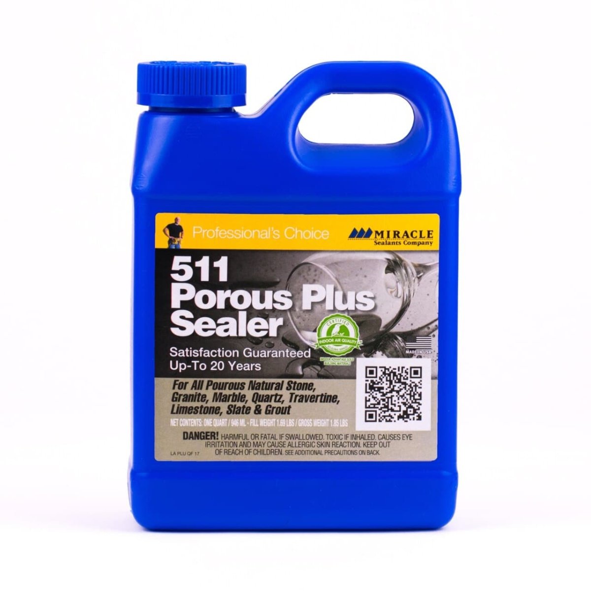 Miracle 511 Porous Plus: Premium Penetrating Sealer for Porous Surfaces