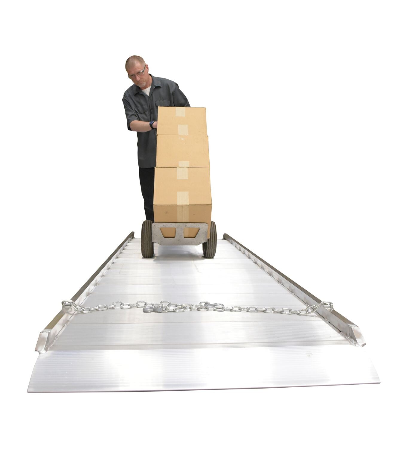 High - Quality Aluminum Loading and Unloading Walk Ramps for Trucks