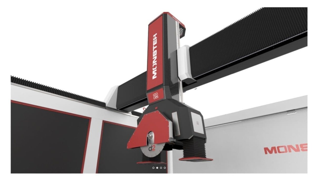 5-Axis Monster 2 Computer Numerical Control (CNC) Machine for Stone Processing