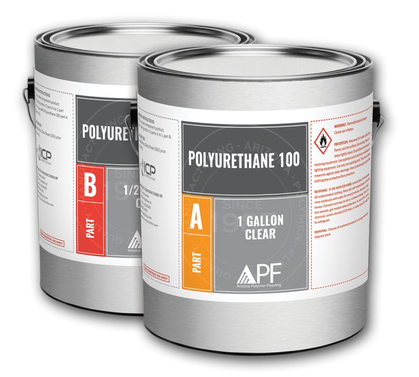 APF Clear Polyurethane 100 High - Performance Protective Coating