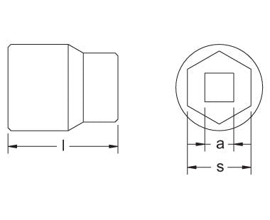 15-Piece 1/4 Drive Regular 6-Point Metric Socket Kit