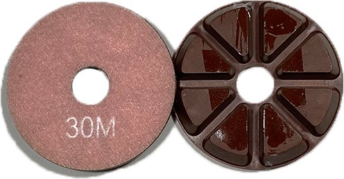3-Inch 8-Segment Floor Pads for Stone Floor Grinding and Polishing - On Sale