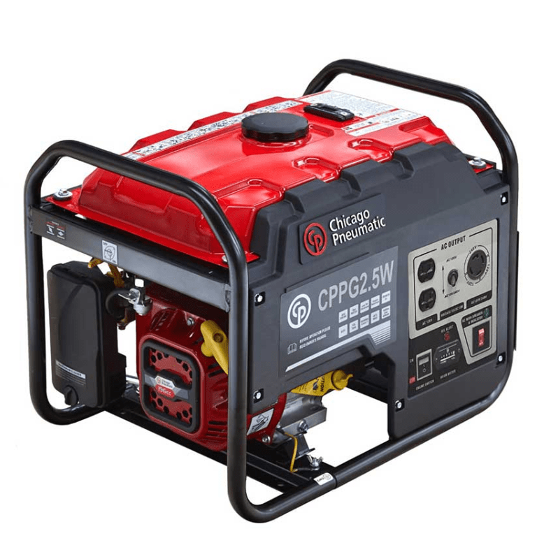 Portable Gasoline Generators by Chicago Pneumatics for Various Applications