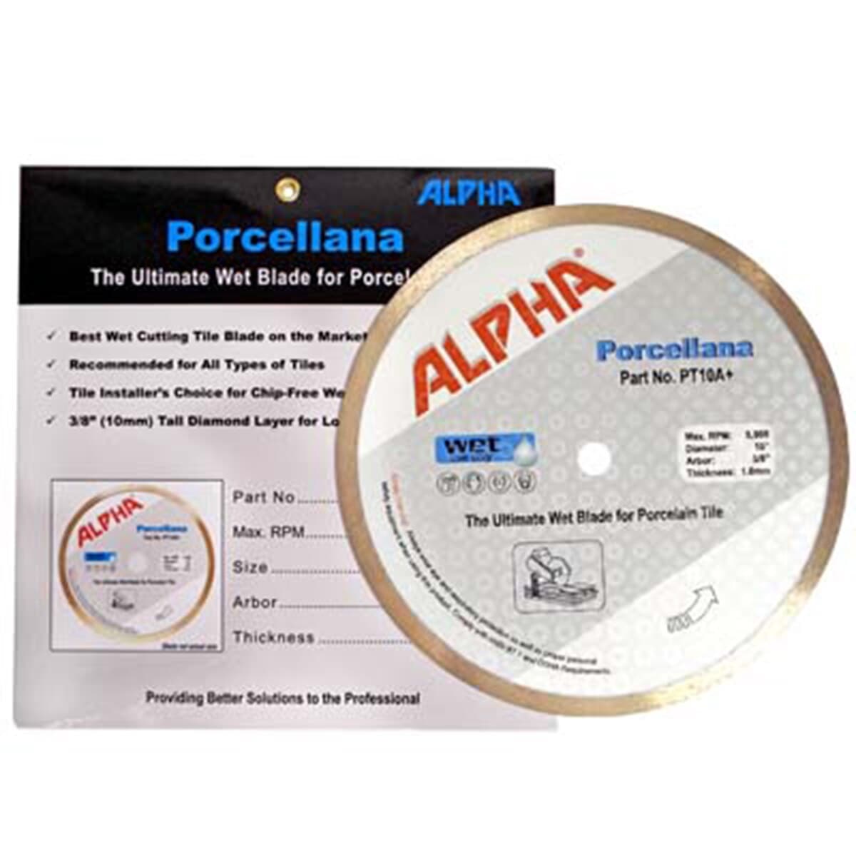 Alpha High - Performance Porcellana Diamond Blade for Tile Cutting