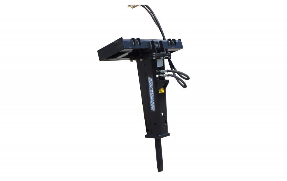 High - performance Mounted Hydraulic Breaker for Skid Steers by Blue Diamond®