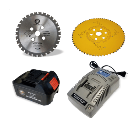 Advanced Cutting Edge Saw™ Accessories: Blades & Battery Supplies