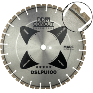 High - Performance DSLPU100 Masonry Blades for Granite, Brick, and Concrete