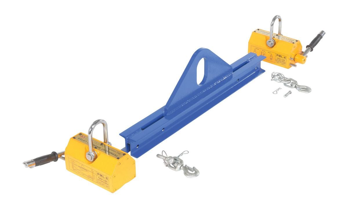 Versatile Magnetic Lifting Spreader Beams for Limited Headroom