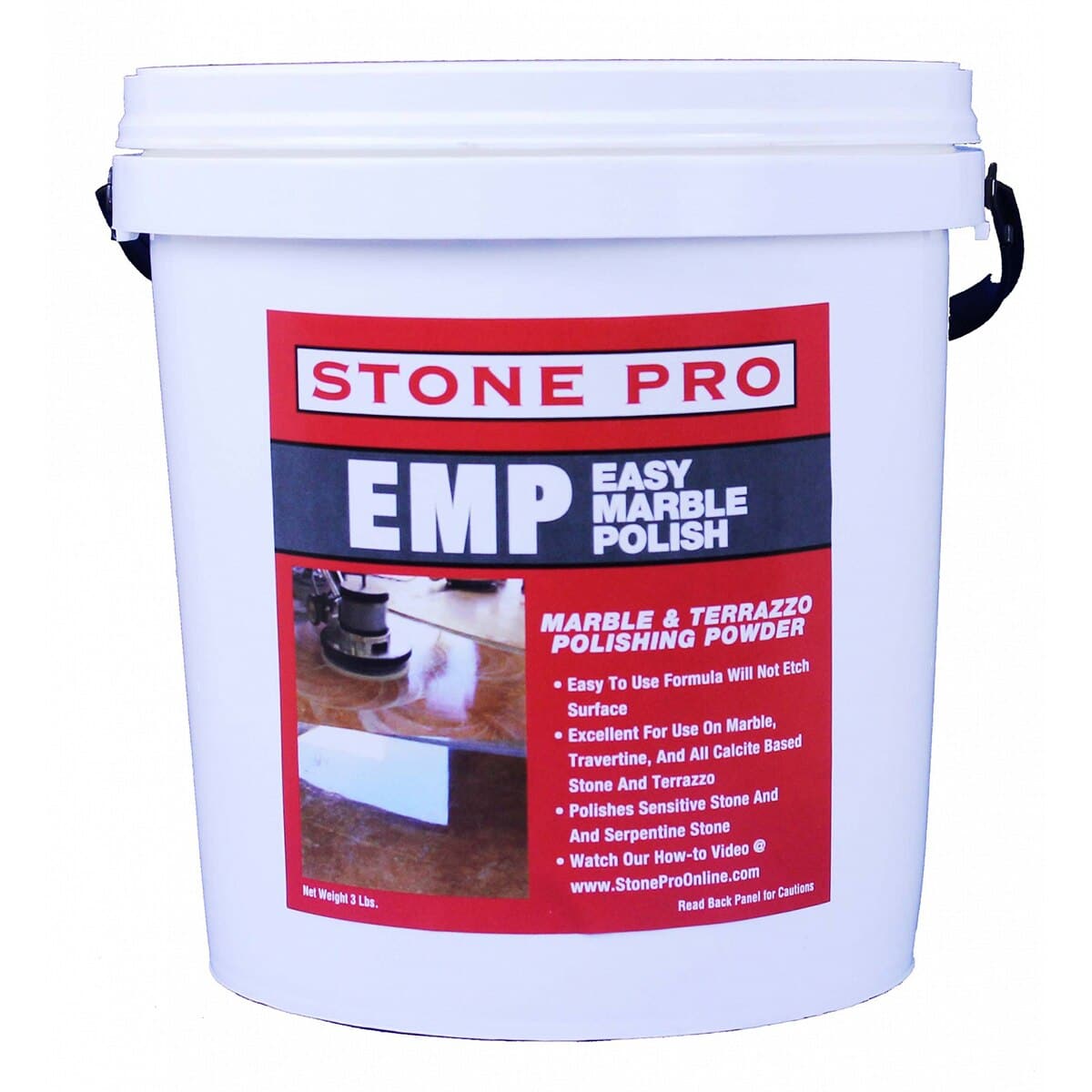 EMP High - Efficiency Marble & Travertine Powder Polish