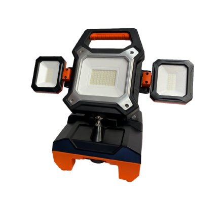 High - Intensity 4000 Lumens AC/24V Area Rechargeable Work Lighting Solution