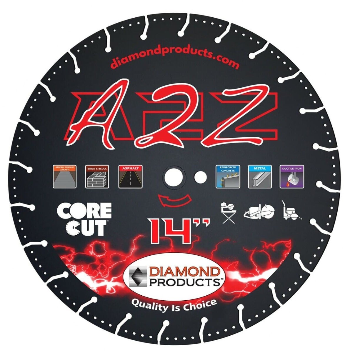 High - Performance A2Z Vacuum - Bonded Blades for Versatile Cutting