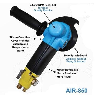 High-Performance Alpha AIR-850 Pneumatic Air Polisher for Superior Surface Finishing