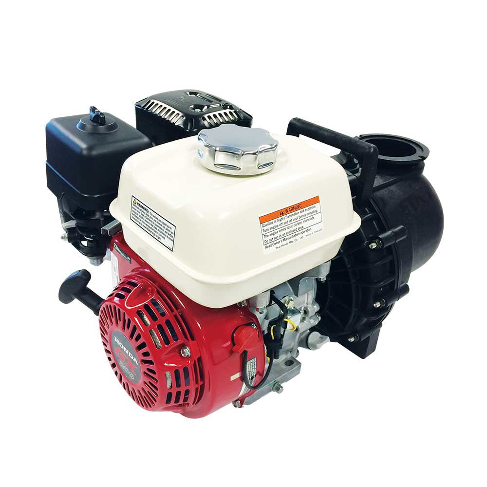2-Inch Banjo Transfer Pump with Recoil Start and Honda GX200 Engine for Efficient Liquid Transfer