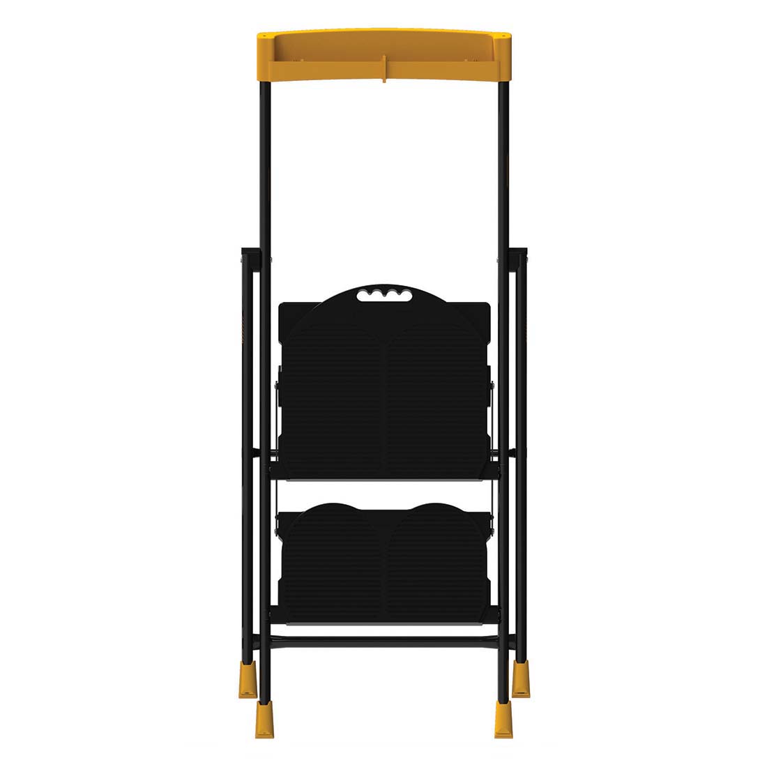 Pro-Grade 2-Step Steel Stepstool with 250 Lb Load Capacity, Type I