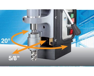 Portable and Powerful MAB 485 Magnetic Drills for Workshop Use