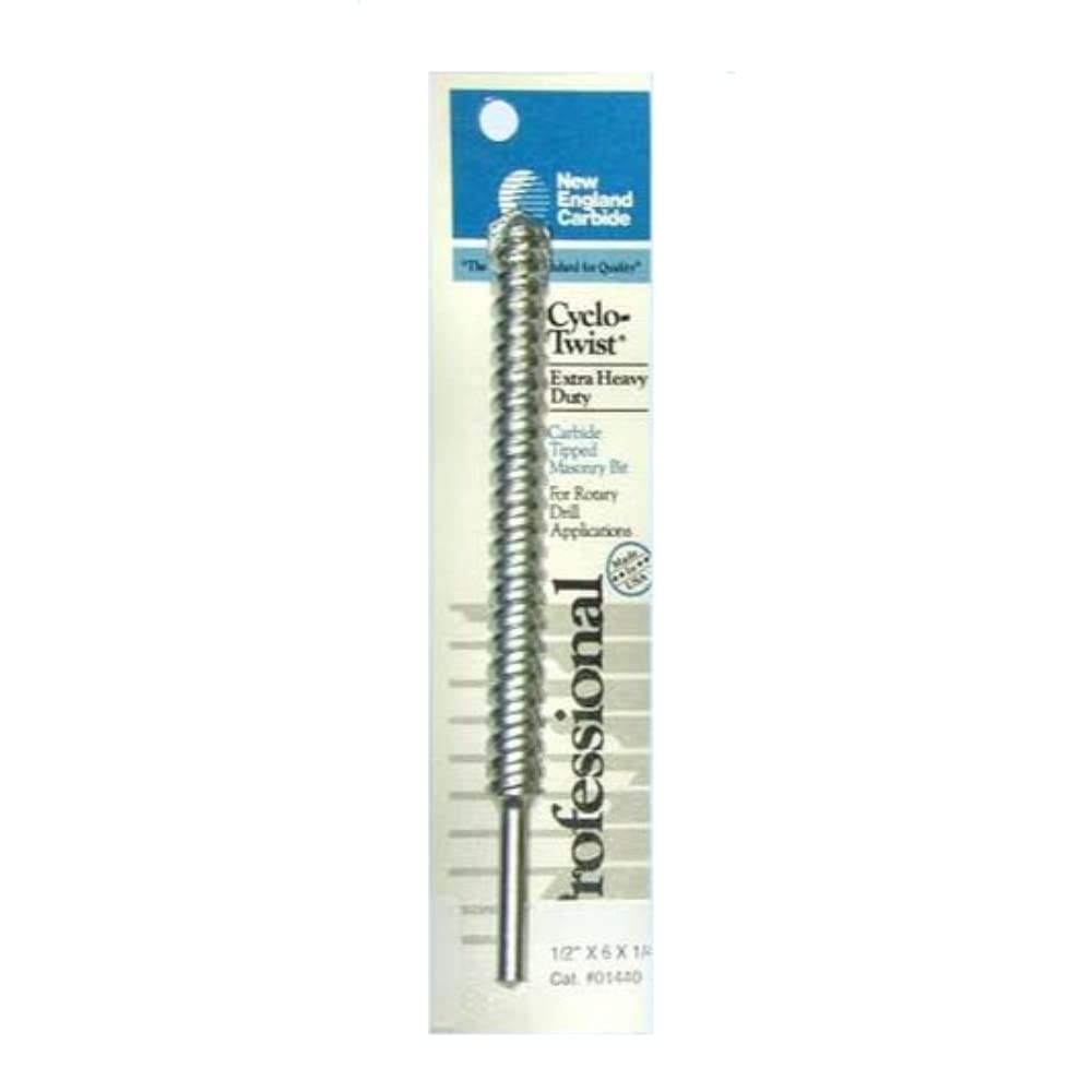 Extra Heavy Duty Cyclo-Twist Carbide Tipped Drill Bit for Masonry