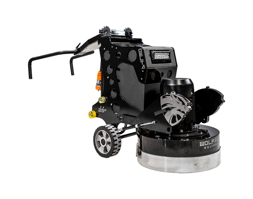 25-Inch Wolf Pack Delta Professional Floor Grinder for Versatile Spaces