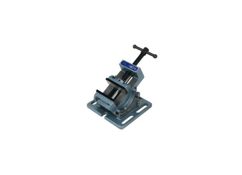 Cradle-Style Angle Drill Press Vise for Angled Drilling and Tapping Applications