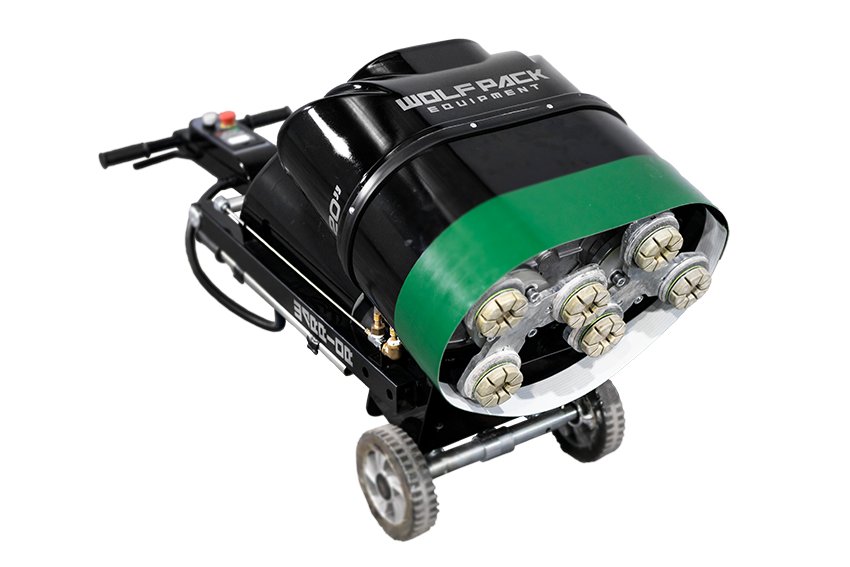 20 - inch Wolf Pack Warrior High - Performance Concrete Floor Grinder