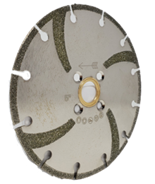 High - performing Electroplated Blade for Cutting Marble, Tile and More