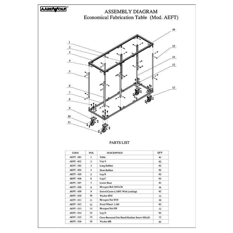 Aardwolf Budget-Friendly Stone Fabrication Table for Shop and Job Site Use