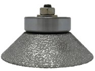 High - Quality Electroplated Bevel Profile Bit for Marble and Soft Stones
