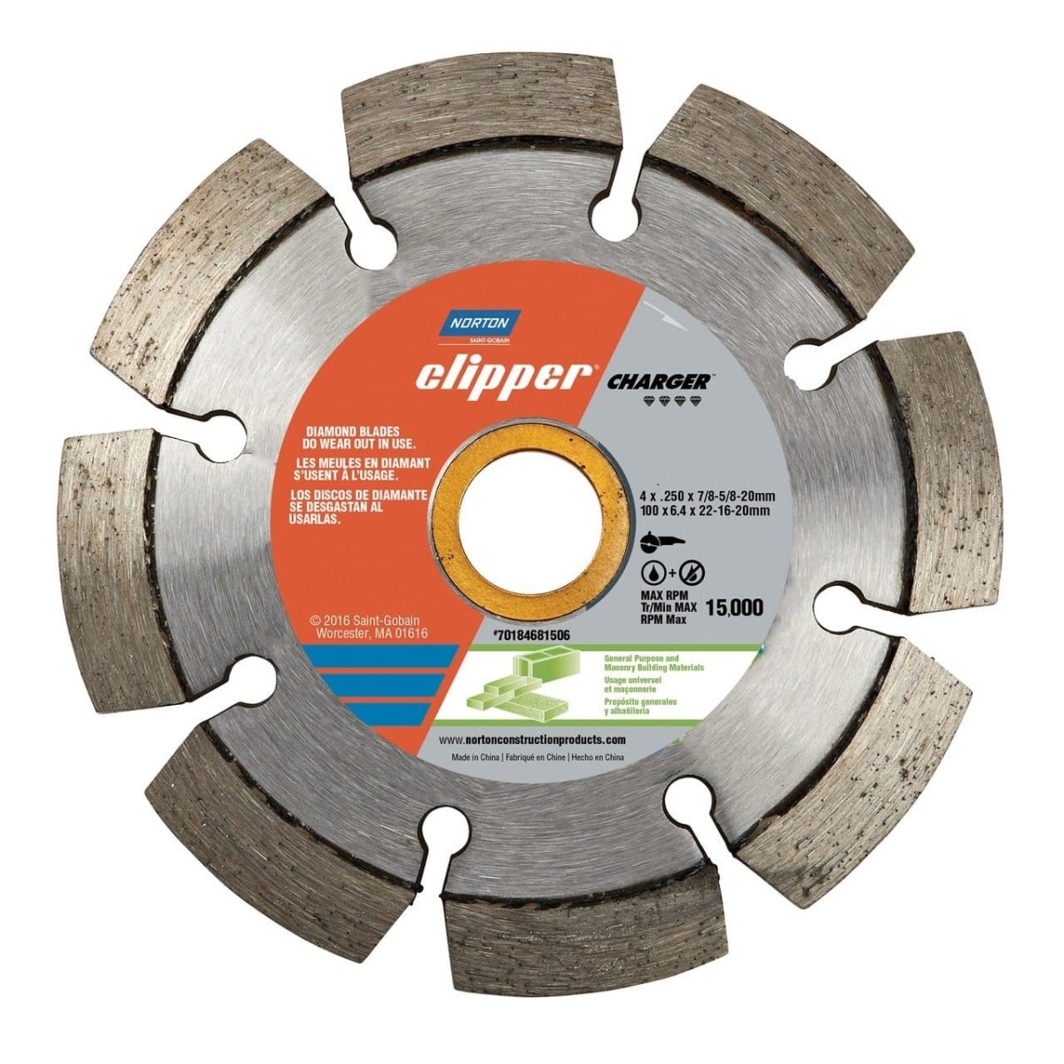 Clipper Charger High - Performance Asphalt Dry Tuck - Pointing Blade, 4 - 1/2 In. Diameter