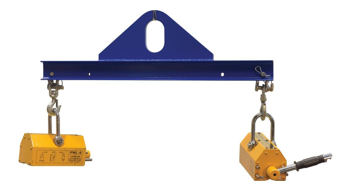 Versatile Magnetic Lifting Spreader Beams for Limited Headroom