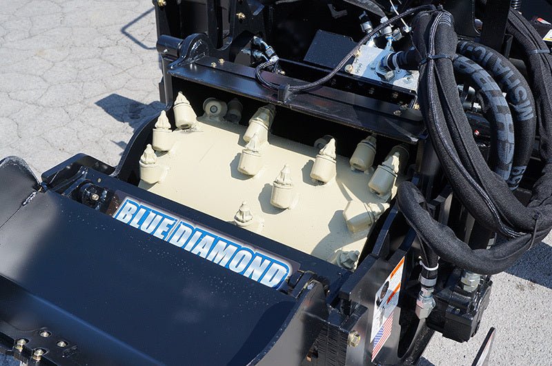 High-Flow Cold Planer for Skid Steers - Blue Diamond® Model