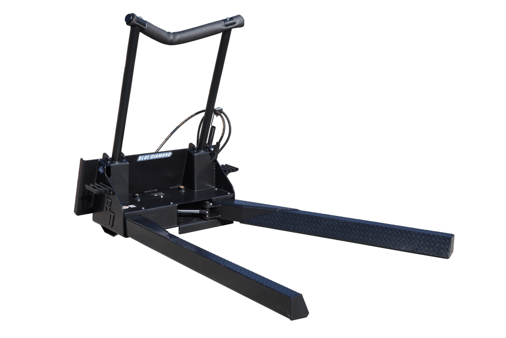 Blue Diamond High - Quality Skid Steer Attachment for Nursery Fork Operations