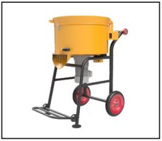 Compact and Portable Abaco Mixed Mortar for Easy Use