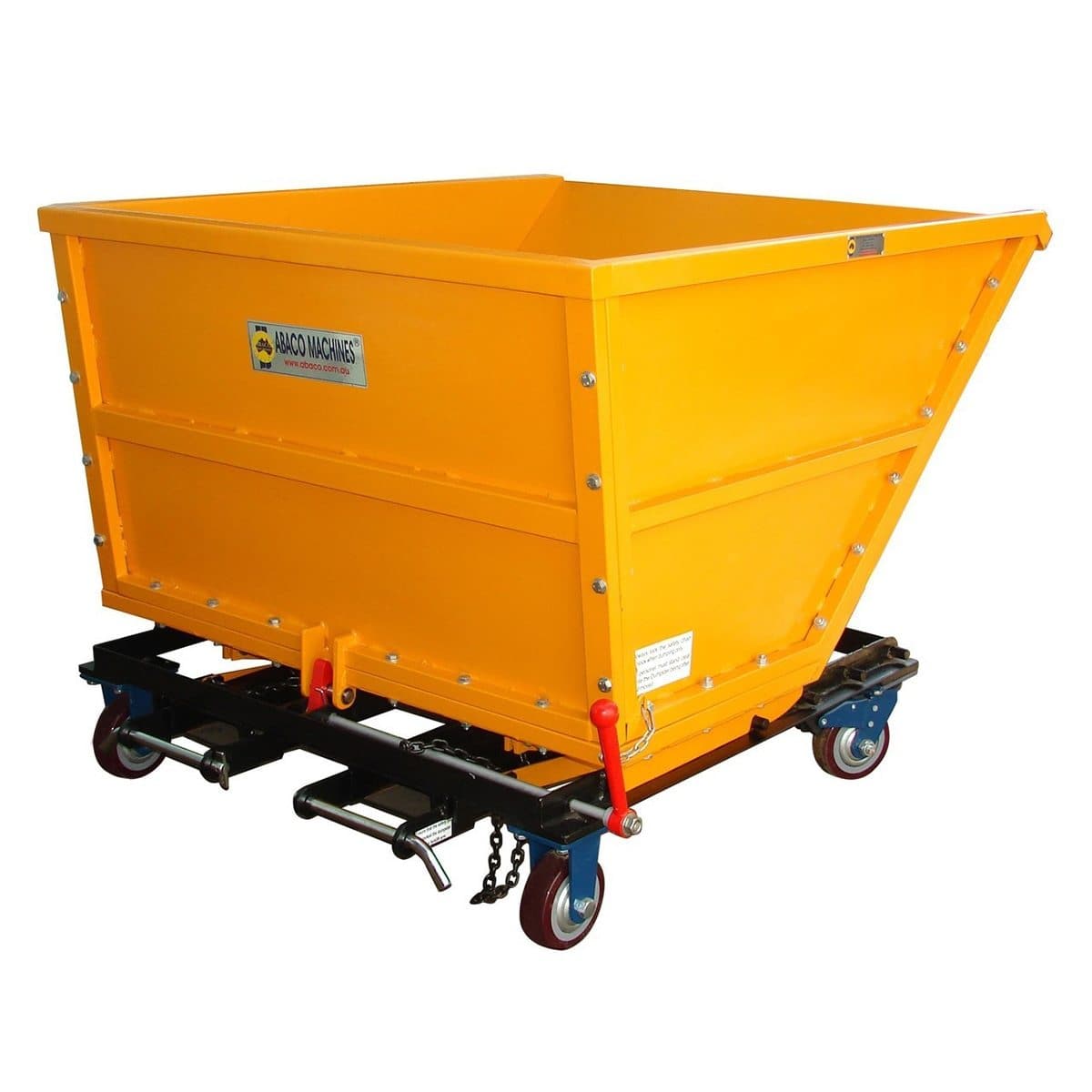 Abaco Foldable Waste Dumpster for Efficient Stone Fabrication Waste Disposal