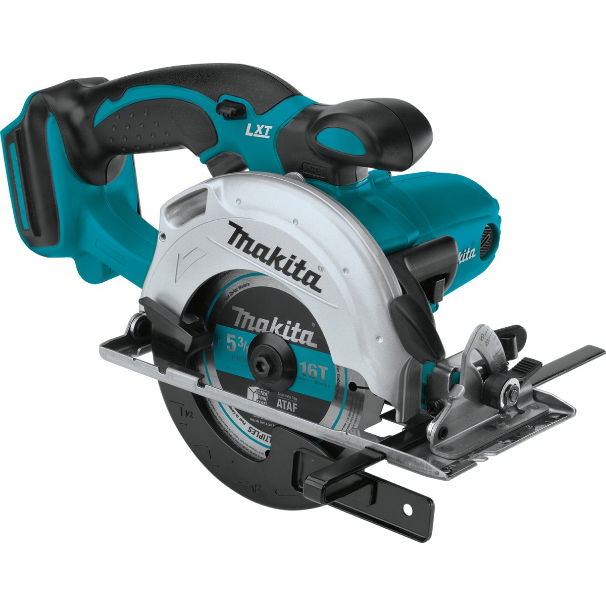18V LXT® Cordless Lithium-Ion 5-3/8 Circular Trim Saw for Efficient Wood Cutting