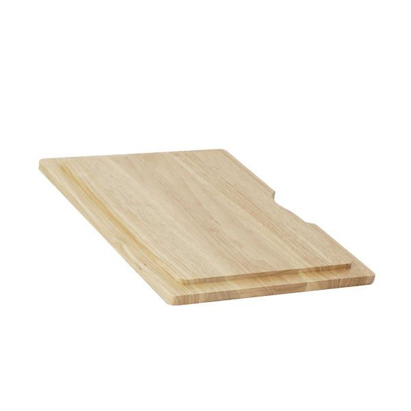 Dakota Sinks 19-Inch Signature Ledge Sink Wood Cutting Board for L Series