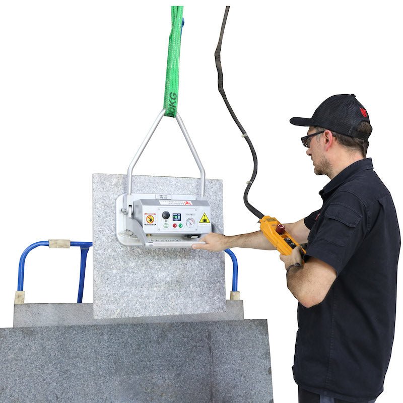 Aardwolf Compact 12V Swiftlift Vacuum Lifter for Bridge Saw Workpieces