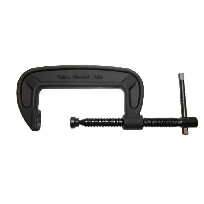 0 - 10 Range Heavy - Duty Black Oxide Spindle Drop - Forged C - Clamp for Industrial Use