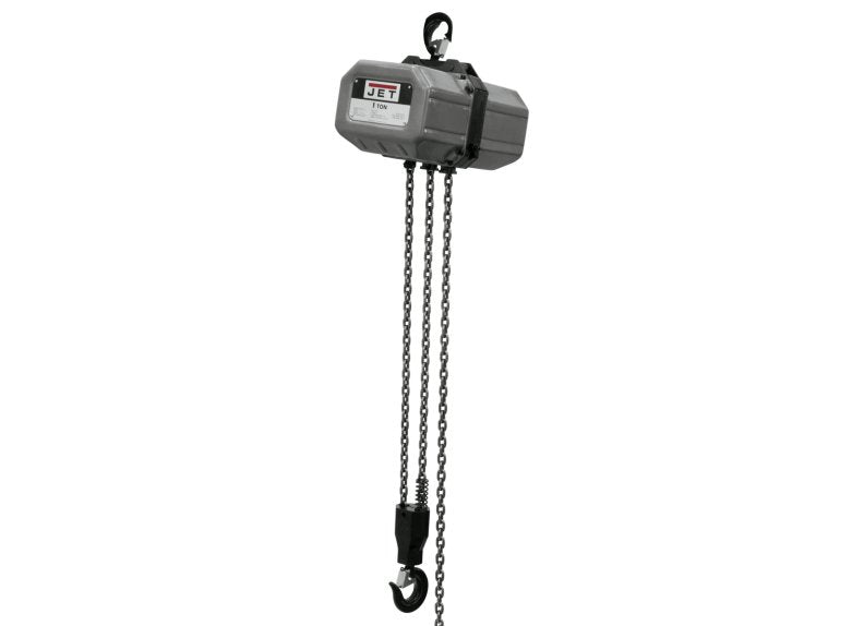 3-Phase 10-Foot Lift 1-Ton Electric Chain Hoist | 1SS-3C-10