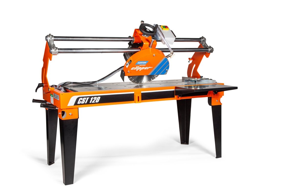Clipper CST Series Electric Overhead Rail Masonry Saw for Precision Cutting