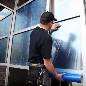 Trimaco's Easy Mask® Self - Adhesive UV & Puncture - Resistant Window Protection Film
