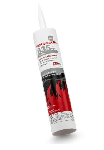 Metacaulk 835+ High - Performance Fire - Resistant Silicone Sealant for Through Penetration Firestops