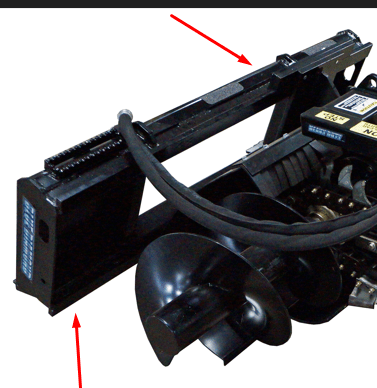 Blue Diamond Skid Steer Heavy - Duty High - Performance Trencher
