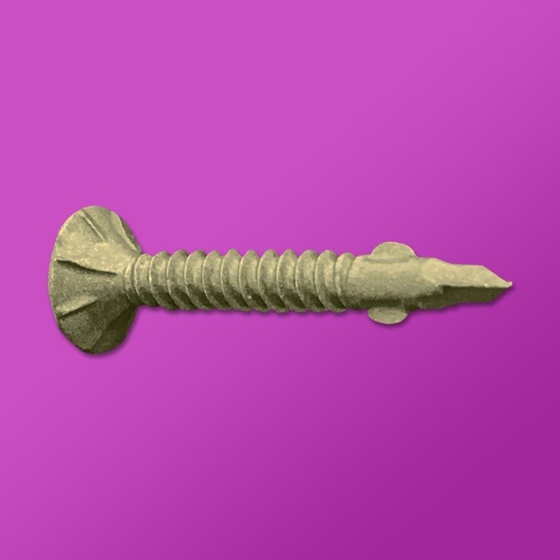 High - Quality Fiber Cement Board Self - Drilling Screws, Size 8 x 1 - 1/4 for Optimal Metal Applications