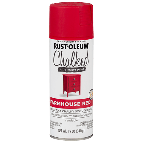 12oz Rust - Oleum Chalked Ultra Matte Paint, 6 - Count Pack