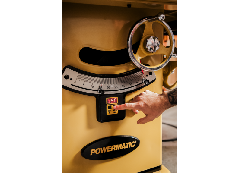 3HP 1PH 230V 50 RIP Powermatic 2000B Table Saw with Accu - Fence & Workbench