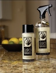 Italian Lustro Stone Care Kit - Pack of 6 for Granite & Other Surfaces