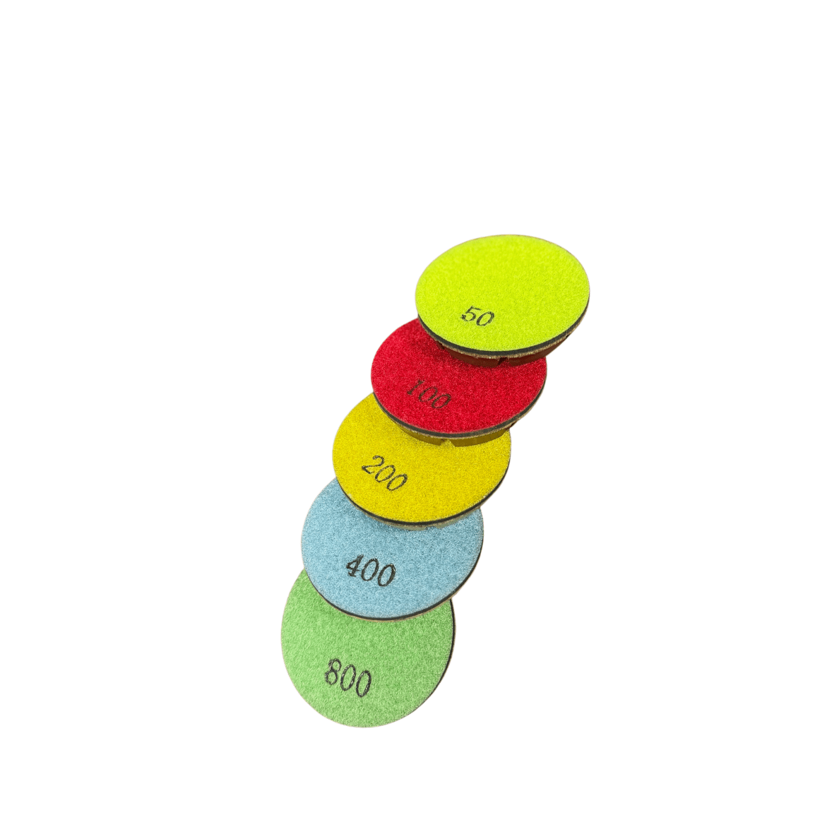 High - Quality 3 Diamond Resin Pads for Stone & Concrete Polishing